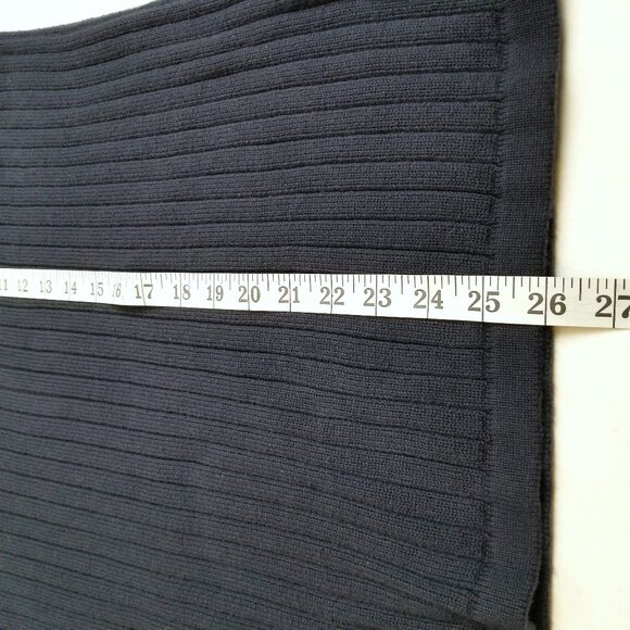 Arrow Green Navy Gray Colorblock Ribbed Cotton Sweater Size XXL Preppy Vintage - Picture 5 of 5